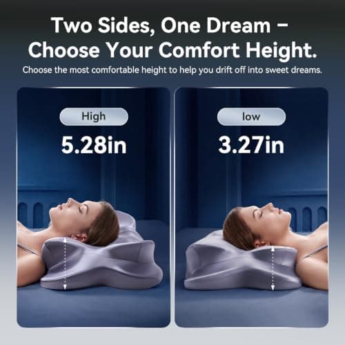 ANYNEST Neck Pillow,Memory Foam Pillows for Neck and Shoulder Pain — view 6