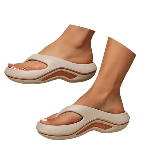 Bathroom Slippers Women Flip Flops Shower Shoes Women’s Summer Slide Sandals Comfortable Flat Flip Flops for Beach Travel Casual Wear Perfect with Jeans and Shorts — view 2