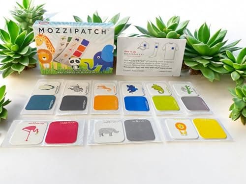 Mozzipatch Kids Mosquito Patches Effective Mozzipatch Mosquito Repellent | Long-Lasting and DEET-Free | Outdoor Insect Shield (20 Kids) — view 2