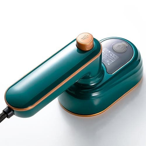 HOORayeah Travel Mini Steam Iron - 180° Rotating Foldable Handheld - Fast Heat Up - Lightweight Portable Steamer for Home Business and Travel