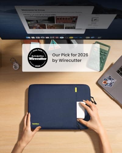 tomtoc 360° Protective Laptop Sleeve for 13-inch MacBook Air M5/A3449 2026 — view 2
