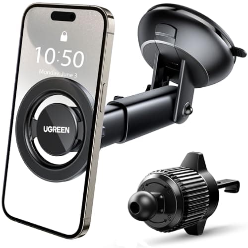 UGREEN Magnetic Phone Holder MagSafe Car Mount,Air Vent Car Phone Holder