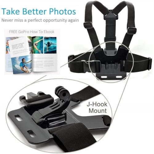 Reflex Camera 50 in 1 Action Camera Accessories Kit for the new GoPro Hero 13 and Hero 9-12, DJI Osmo Action 2, 3, 4, Pro 5, Insta360 Ace Pro/Ace Pro 2 Akaso and other Sports Cameras inc Durable Case — view 4