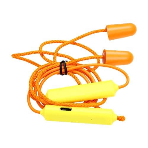 LICAEVEY Bluetooth Earplug Headphones, 29dB Noise Reduction, IPX5 (Yellow) — view 6