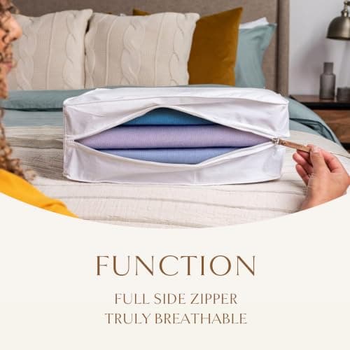 Hayden Hill Luxury Organic Cotton Sweater Storage Bag For Cashmere 15 Inch — view 4