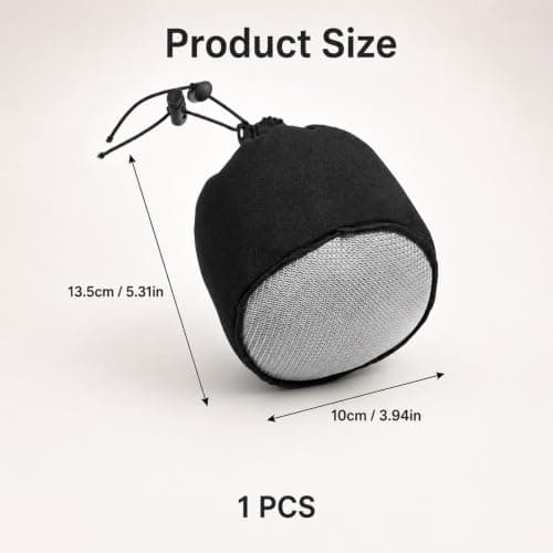 Hair Dryer Diffuser, Double-Layer Nylon Foldable Travel Diffuser — view 2
