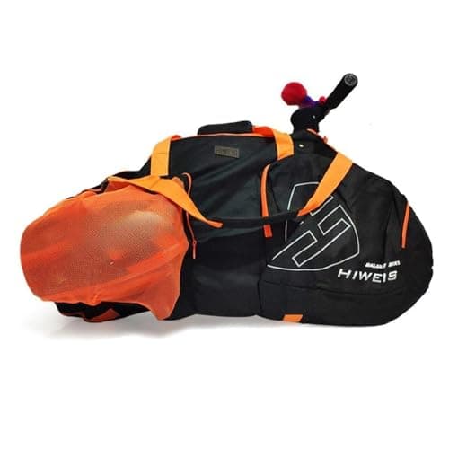 KQFCAZRE Transport for Balance Bikes, Children's Scooters, Portable, Foldable And Sturdy Transport Case for Children's Balance Bikes, Cover, Orange — view 6