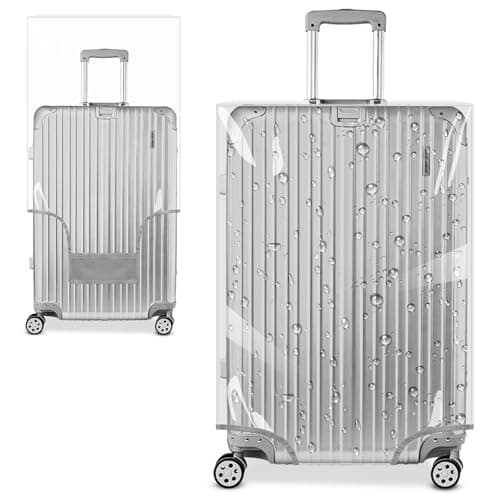 Yotako Clear PVC Suitcases Cover 26 Inch Luggage Protector Covers