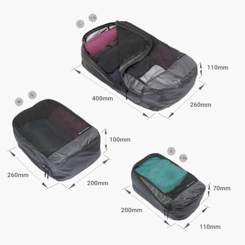 Lifeventure Ultralight Packing Cube (Set of 3) — view 2