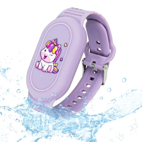 Ainiv Cute Bracelet for Galaxy SmartTag 2 (Unicorns Purple)