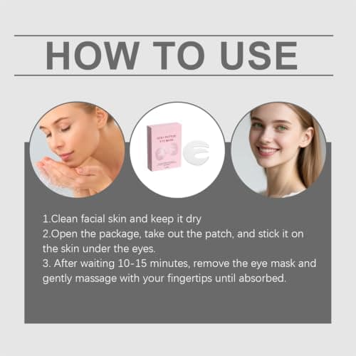 StreamSafe Deep Peptide Collagen Eye Mask, 5 Pairs Under Eye Patches — view 5