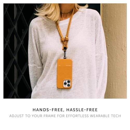 Native Union Sling – Adjustable & Detachable Phone Strap – Compatible with iPhone 17e, 17, 16, 15, Galaxy S26 & most Smartphones – Made with 100% Durable & Recycled Materials (Apricot Crush) — view 4