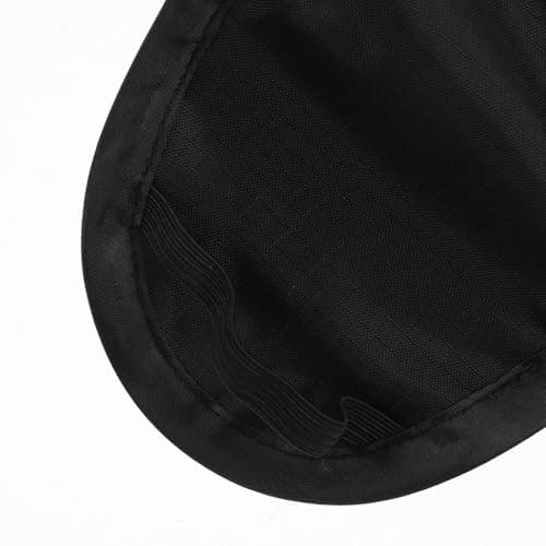 Car Mount Phone Sun Shade Cover for Dashboard, Black Cloth — view 3