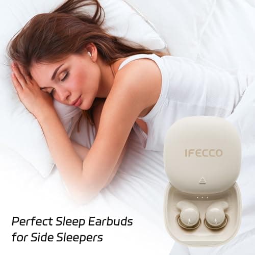 IFECCO Sleep Earbuds Bluetooth 6.2 - Sleep Headphones for Side Sleepers 7H — view 6