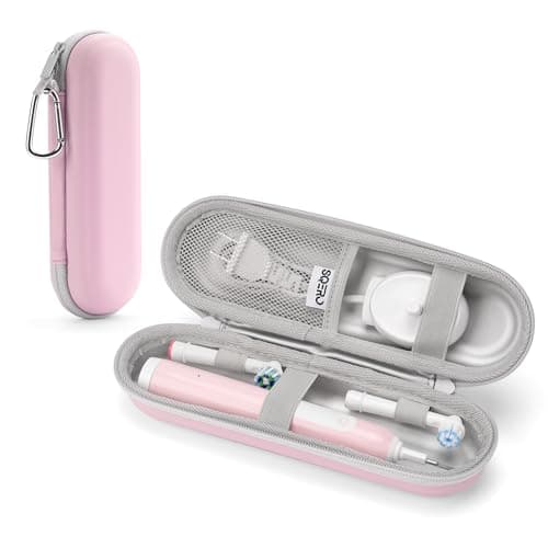 SQERO Electric Toothbrush Travel Case for Oral-B Pro/iO, Philips Sonicare