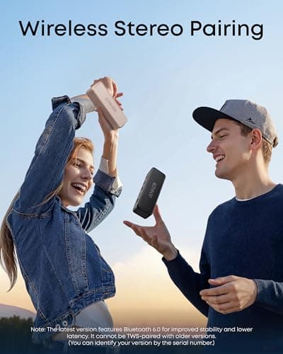 soundcore Anker 2 Portable Bluetooth Speaker, 12W Stereo, Black — view 6