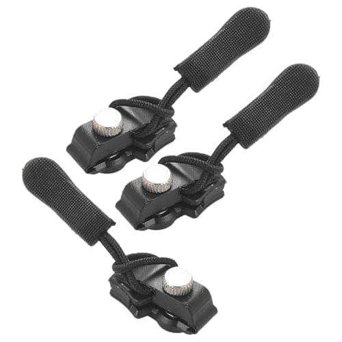 xadsiklan Jacket Zipper Repair Kit | 3-Piece Detachable Universal Puller | Broken Zipper Repair Kit Coat Fix Tool,for Boot Luggage Backpack Tent Gear Sewing Supplies Travel Outdoor