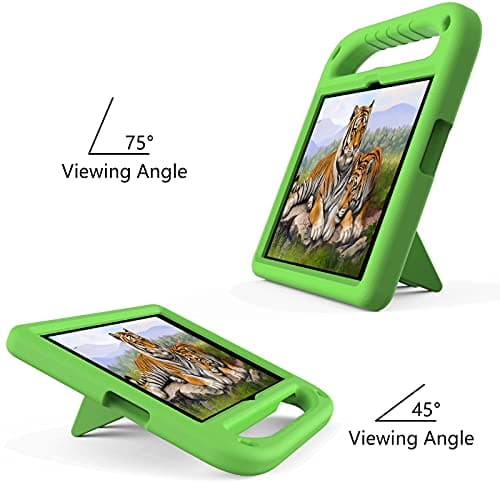 HYUKcase Case for Honor Pad X8 10.1 inch,Quipped with Hand Strap and Shoulder Strap,Shockproof and Drop-Resistant Tablet (Green) — view 3