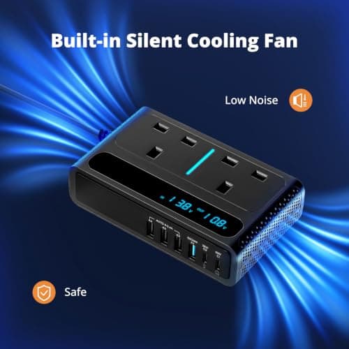 200W Car Voltage Converter Inverter for Car, Truck, RV, Camping — view 4