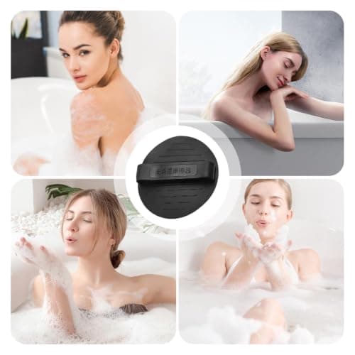 Ergonomic Multi-Area Body Rubber Body Scrubber Shower Deep Cleansing Tool | — view 4