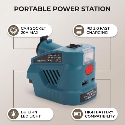 YWBL-WH Battery Voltage Adapter, 3 Output Fast Charge — view 6