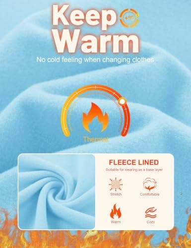 TACVASEN Long Sleeve Tops Women Thermal Underwear Quick Dry Running Top — view 3