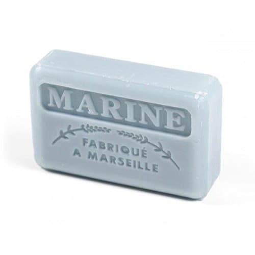 125g Savon De Marseille Soap - Marine (Navy)