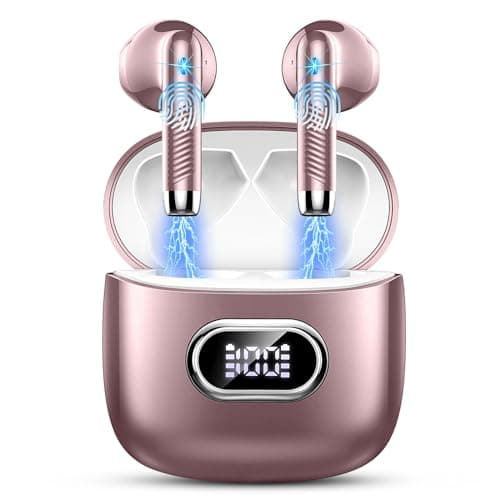 Conyat AI Language Translation Real Time, 3-in-1 Buletooth 5.4 Translator with 7 Translation Modes, 49H Playtime, 164 Languages Translator In Ear for Travel Business, Rose Gold