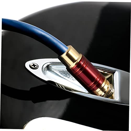 LAPYAPPE 6pcs Female Jack to Audio Adapter Plug for Guitar Mixer Jumbo Plug Connector Adapter for Stereo Equipment Male Connector Random Color — view 2
