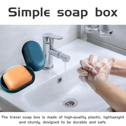 2-Pack Leakproof Travel Soap Containers with Secure Lids – Compact & Durable Storage for Soap – Ideal for Gym, Camping & Home Use — view 4