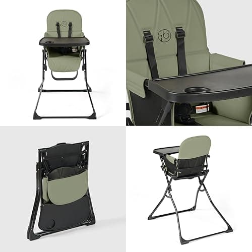 Ickle Bubba Flip Magic Fold Highchair (Sage Green) — view 6