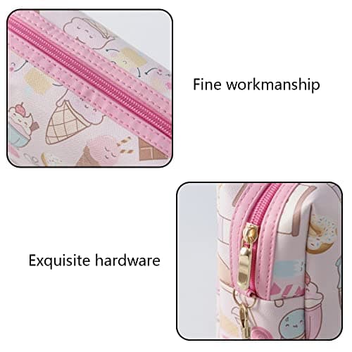 Makeup Bag Toiletry Bag Wash Bag Toiletry Bags for Wome Travel Toiletry Bag for Storing Cosmetics and ToiletriesOrganizer for Women Girls Kids Waterproof — view 4