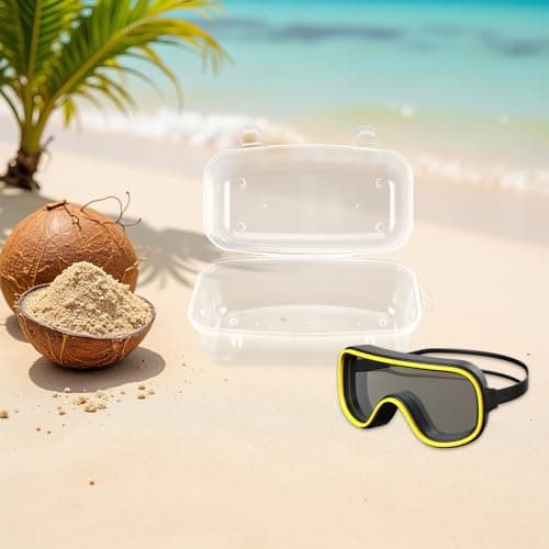 Ciieeo Compact White Dry Box for Diving Masks and Swimming Scuba Glasses with Quick Access and Multifunctional Storage, Sturdy Pp Material for Beach and Boat Use — view 6