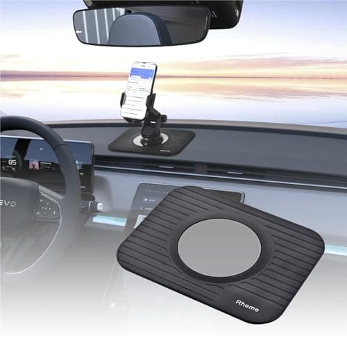 Car Sat Nav Tomtom Garmin Mobile GPS Rubber Dash Board Non Stick Mount Holder Mat Slim Portable Dashboard Ultra Thin Sat Nav/Gps Friction Mount Mat For TomTom, Garmin Navman Mio — view 3