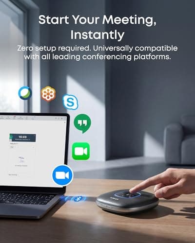 Anker PowerConf Bluetooth Conference Speakerphone with 6 Microphones — view 4