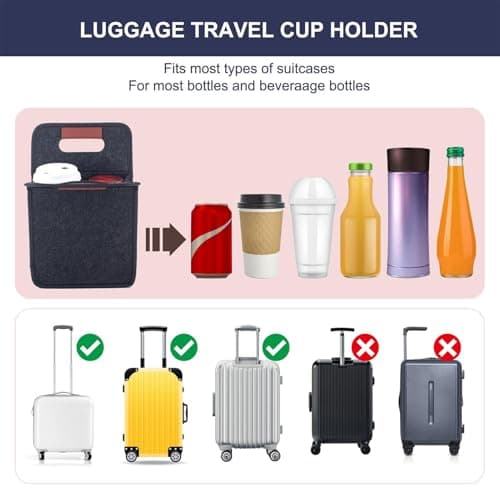 Reusable Drink Carrier Coffee Beverage Transporting Organizer Tote Bag — view 4