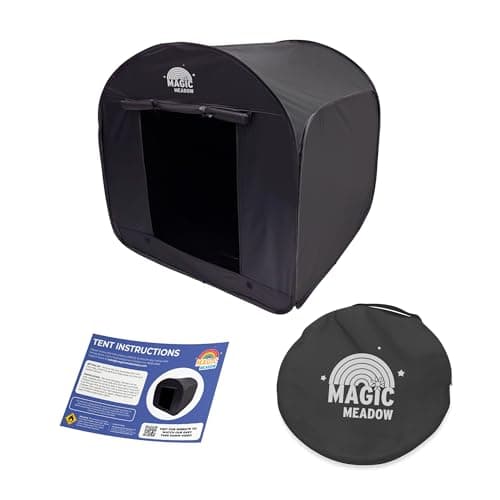 MagicMeadow Sensory Large Pop-Up Blackout Tent | 120cm x 120cm x 120cm — view 2