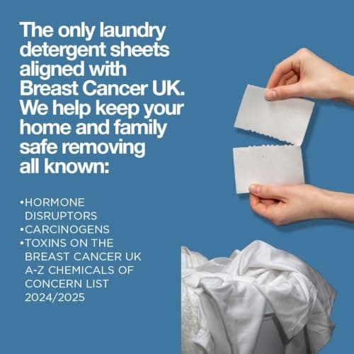 The Lab Co. Laundry Detergent Strips Washing Sheets | Eco Ultra-Concentrated | Non-Bio for Sensitive Skin | Non-Toxic Fragrance | EDC-Free | Lab-Tested | Soothing Linen Chamomile White Rose | 32 Loads — view 3