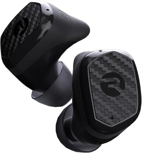 Raycon Impact Earbuds Military-grade Impact Resistant, IP67 Bluetooth Earbuds with Stereo Sound, 90 Hours of Battery Life, Active Noise Cancellation (Black) — view 4