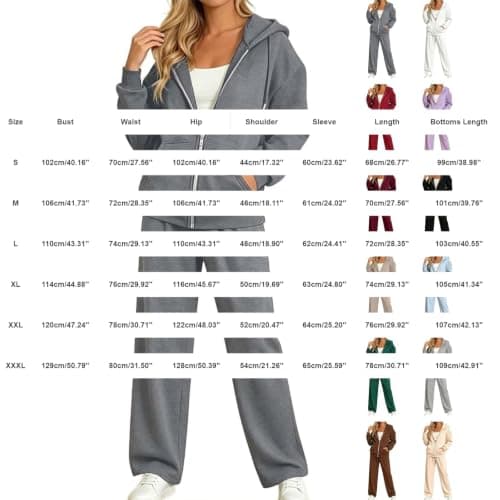 Travel Outfit Airport Set Women Tracksuit Womens Full Set Co Ord Outfits — view 3