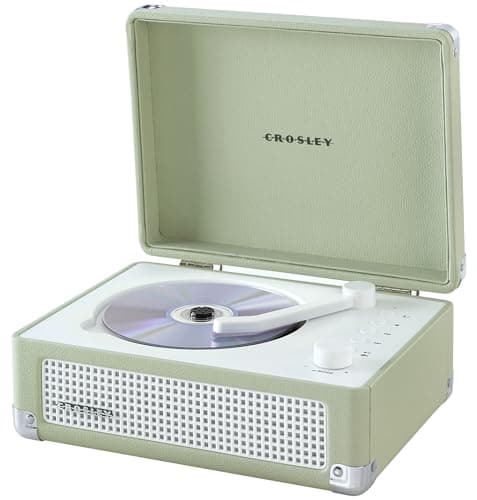 Crosley Cruiser Portable CD Player with Bluetooth, Mint — view 3