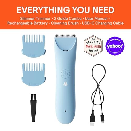 Meridian The Slimmer Trimmer | Waterproof Bikini Trimmer for Women | Sky — view 4