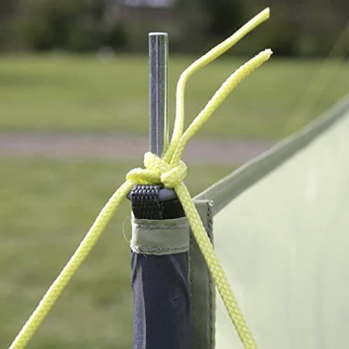 Vango Family Windbreak, Green/Grey, One Size — view 5