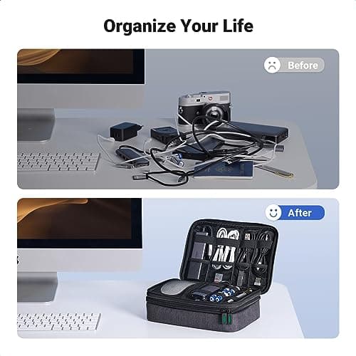 UGREEN Travel Accessories Portable Bag Electronics Organiser Large Capacity — view 2