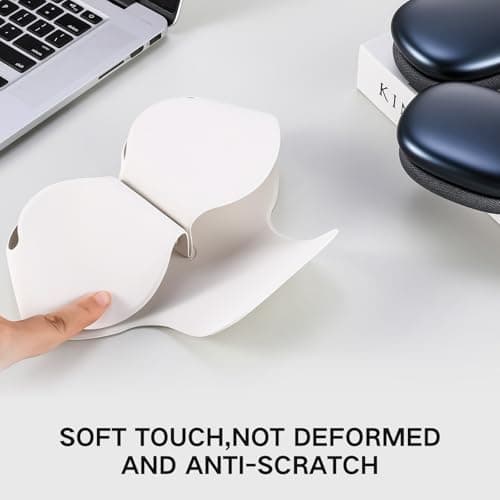 Lukvcoe Smart Case Cover for Apple AirPods Max with Sleep Mode, Beige — view 5