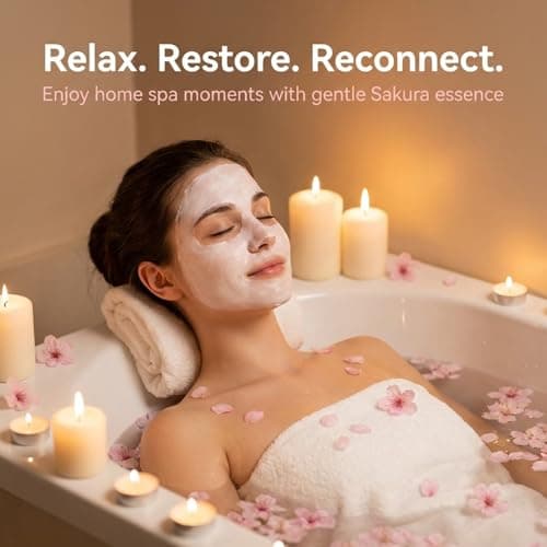50PCS Pamper Gifts for Women, Face Masks Skincare Set, Sakura Self Care — view 6
