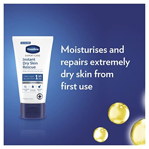 Vaseline Expert Care Instant Dry Skin Rescue Body Lotion dermatologically tested moisturiser for very dry skin 75 ml — view 3