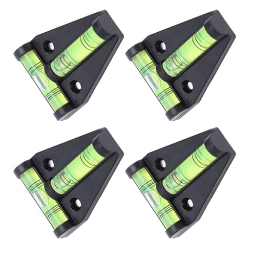 UPALDHOU RV T Level Bubble Set, 4 Pack Mini Portable — view 3