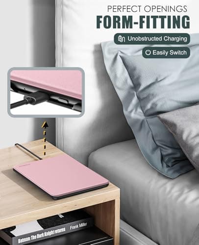 MoKo Case for 7" Kindle Paperwhite 12th Gen&Colorsoft 2024, Pink — view 6