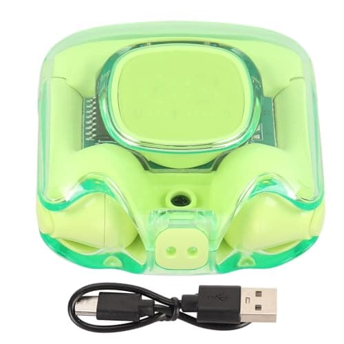 Hamwesh Language Translator Earbuds 144 Languages Two Way Real Time Voice Translation, Noise Reduction Online Translation Device for Travel Business Learning, BT 5.3 with App Touch (Green) — view 5